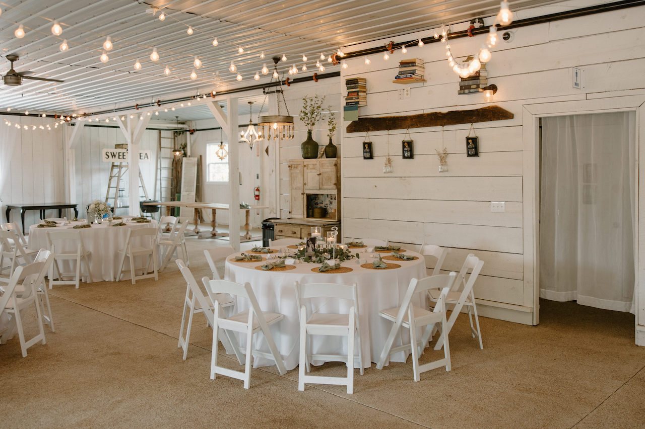 White Barn Wedding