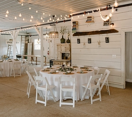 White Barn Wedding