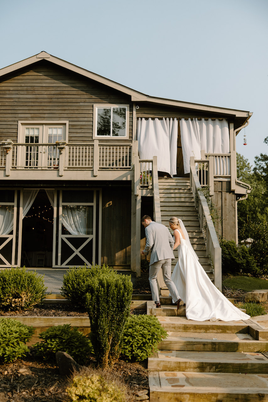 Bride and Groom Exit from Ceremony Space