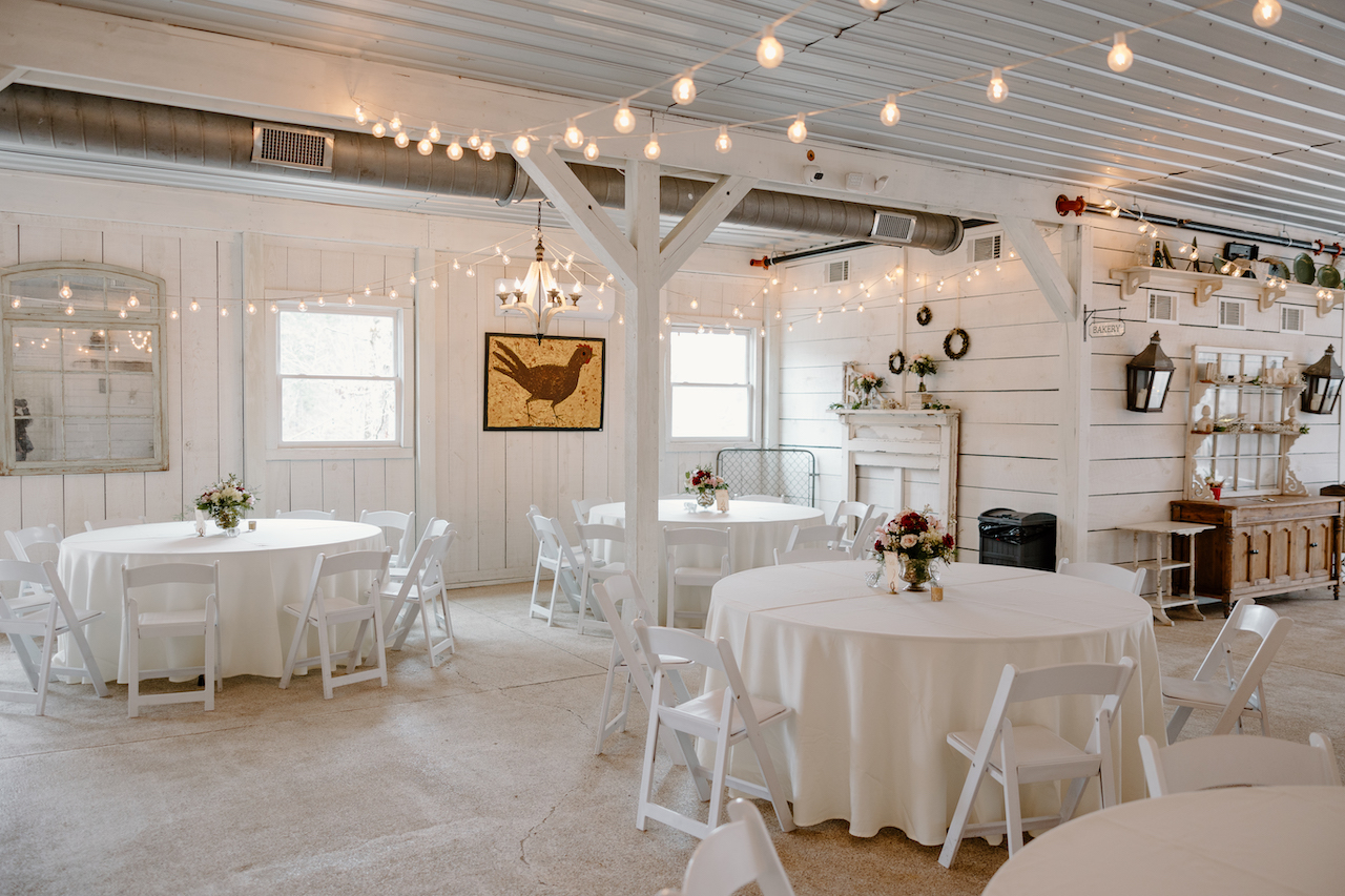 Barn Reception Space at Cold Creek Farm