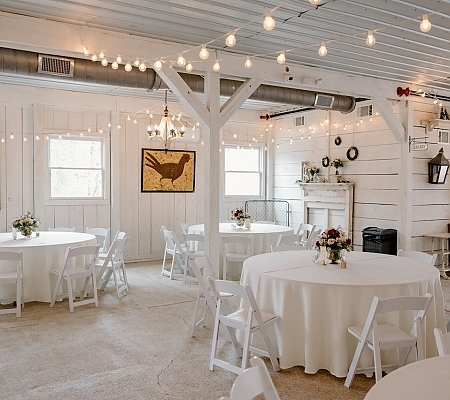 Barn Reception Space at Cold Creek Farm