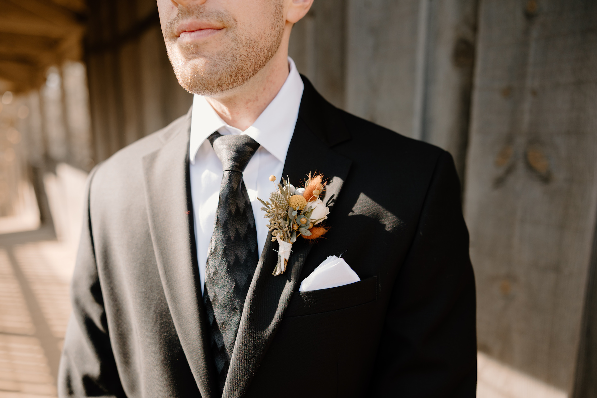 Boho Boutonniere