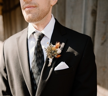 Boho Boutonniere