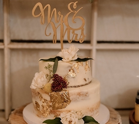 Boho Wedding Cake