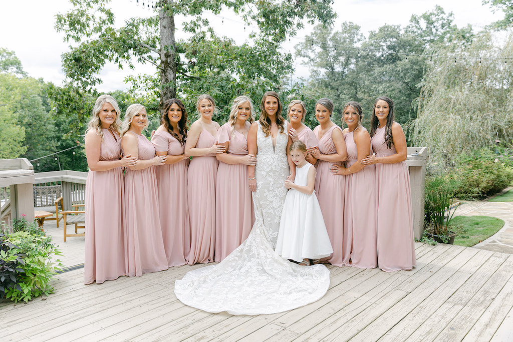 Bridal Party Outdoor Photos