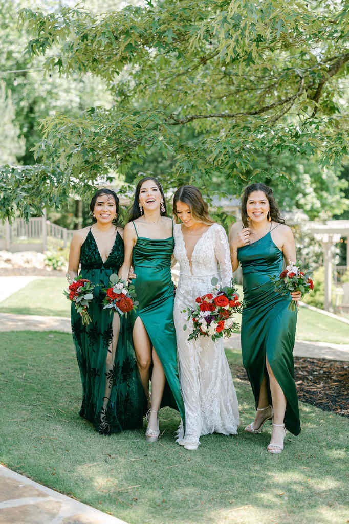 Bridal Party Spring Wedding Colors