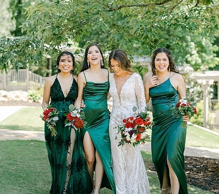 Bridal Party Spring Wedding Colors