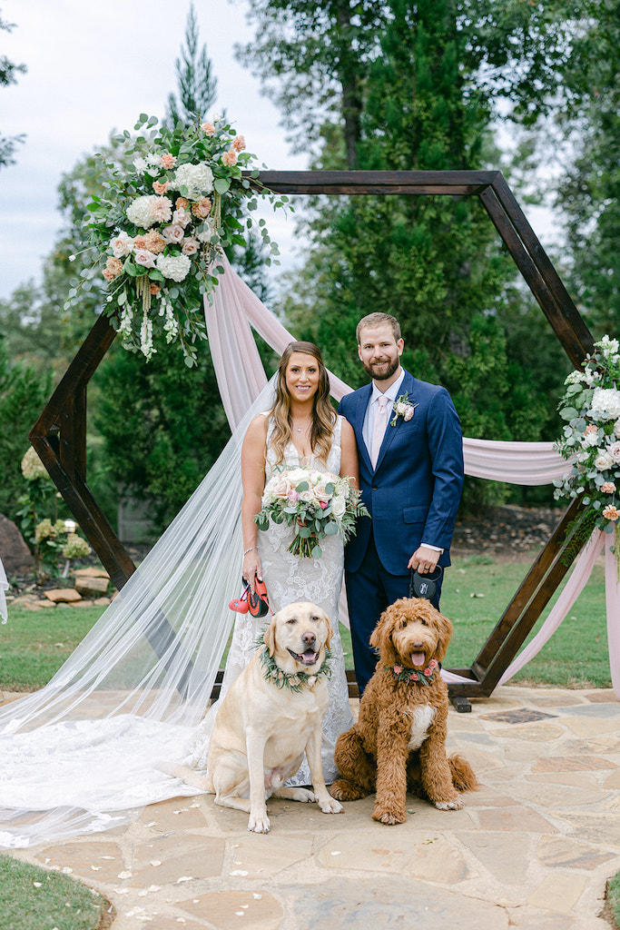 Dog Wedding Portrait