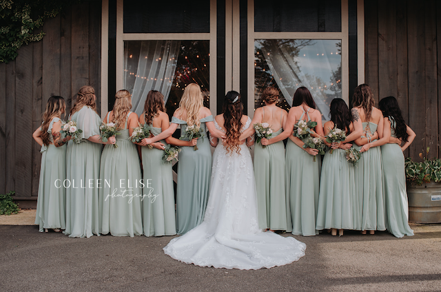 Fall Wedding Bridesmaid Colors