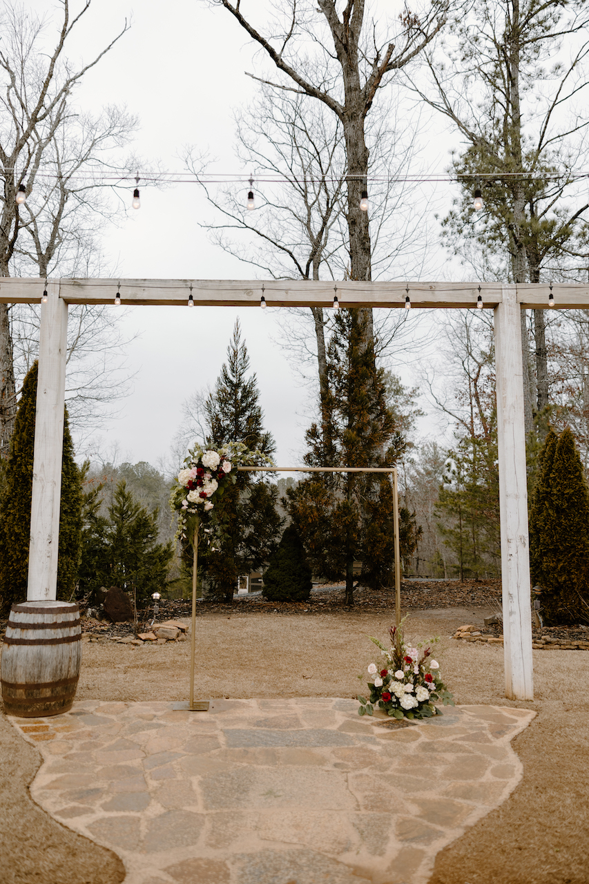 Floral Wedding Altar