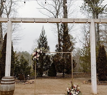 Floral Wedding Altar