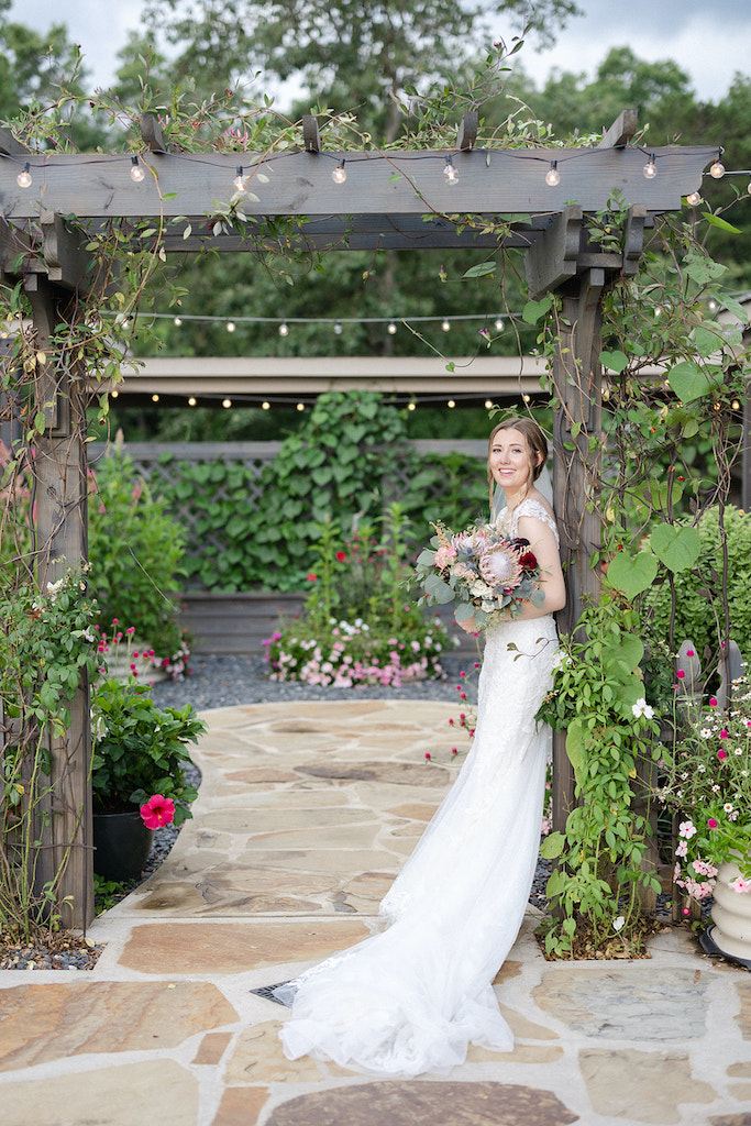 Garden Bridal Photos