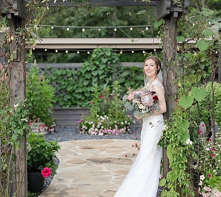 Garden Bridal Photos