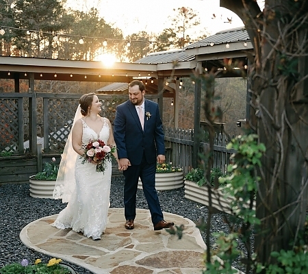 Golden Hour Wedding Photos