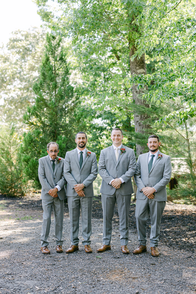 Groomsman Suits for Spring Wedding