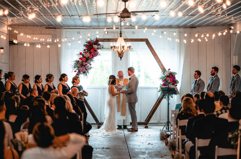 Indoor Wedding Ceremony