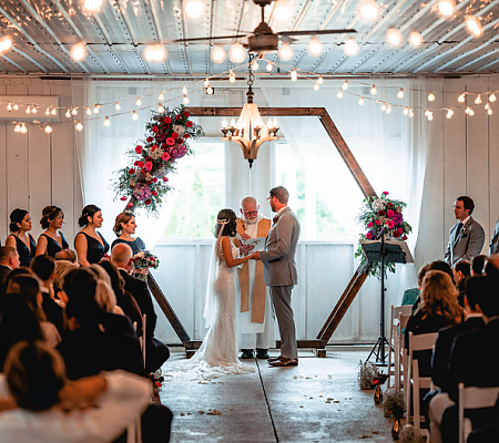 Indoor Wedding Ceremony