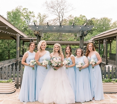 Light Blue Bridesmaid Dresses