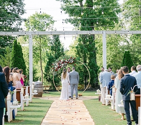 Outdoor Wedding Ceremony