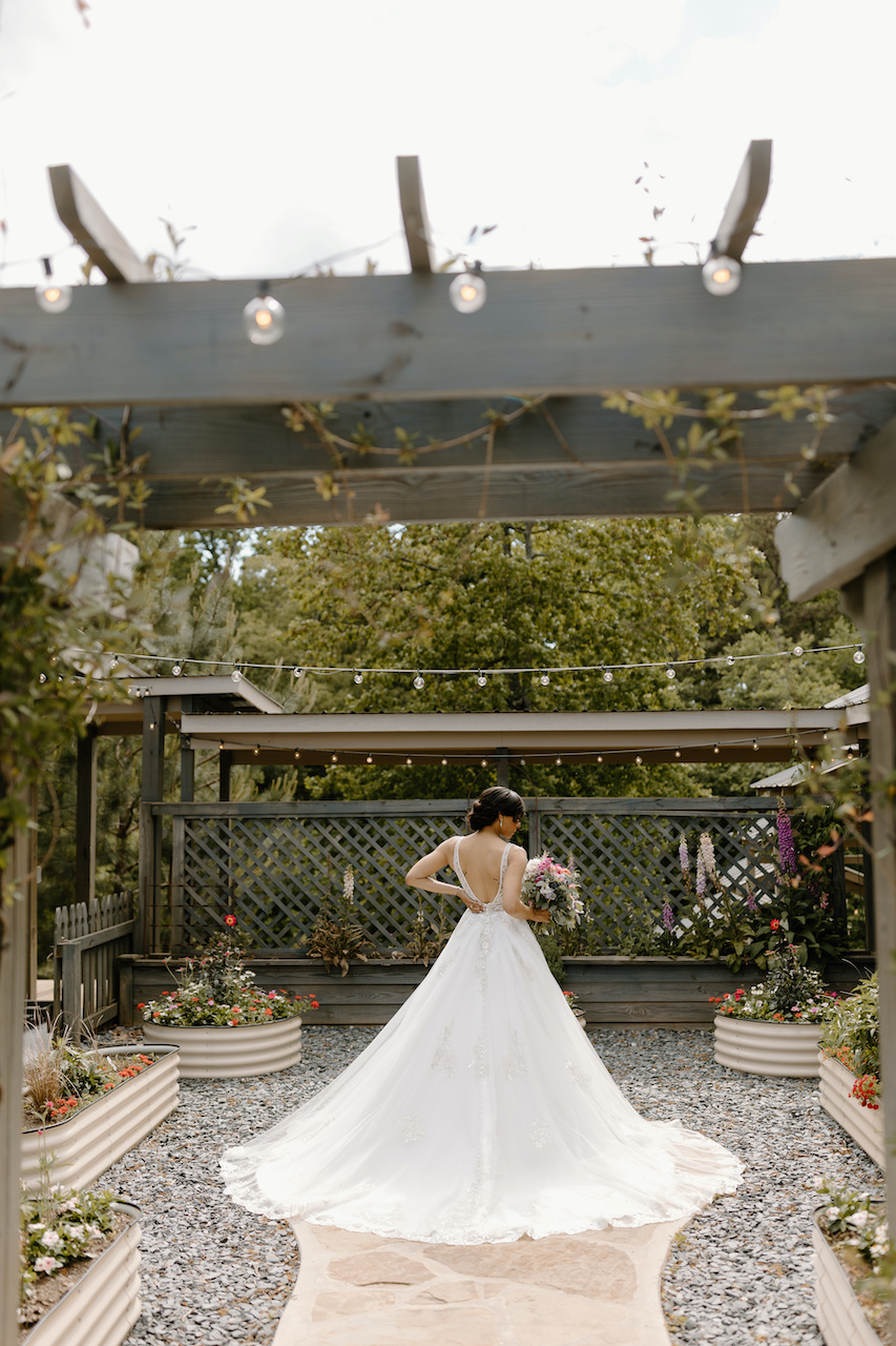 Outdoor Wedding Portrait