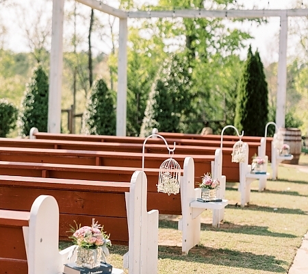 Outdoor Wedding Space at Cold Creek Farm