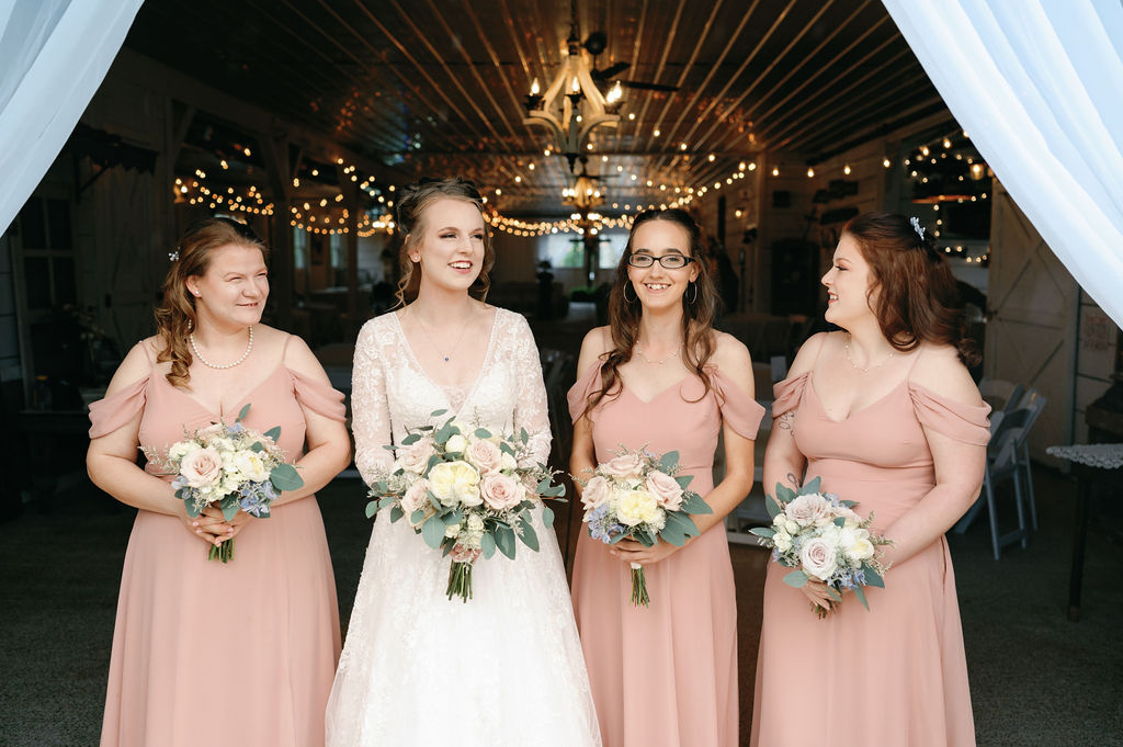 Pink Bridesmaid Dresses