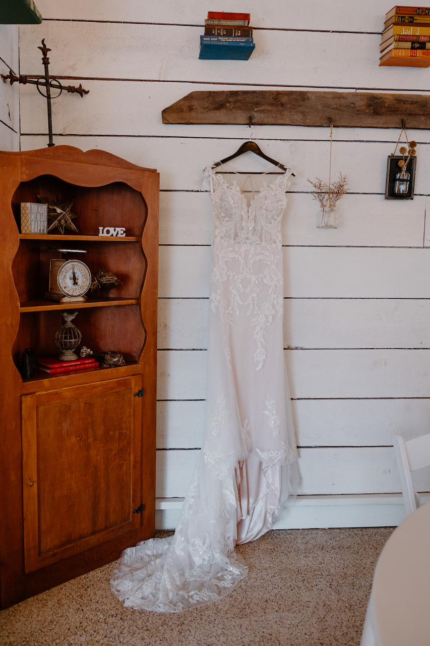 Rustic Wedding Dress Photos