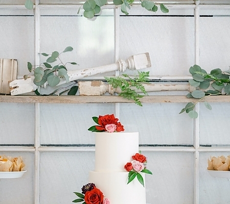 Spring Wedding Cake