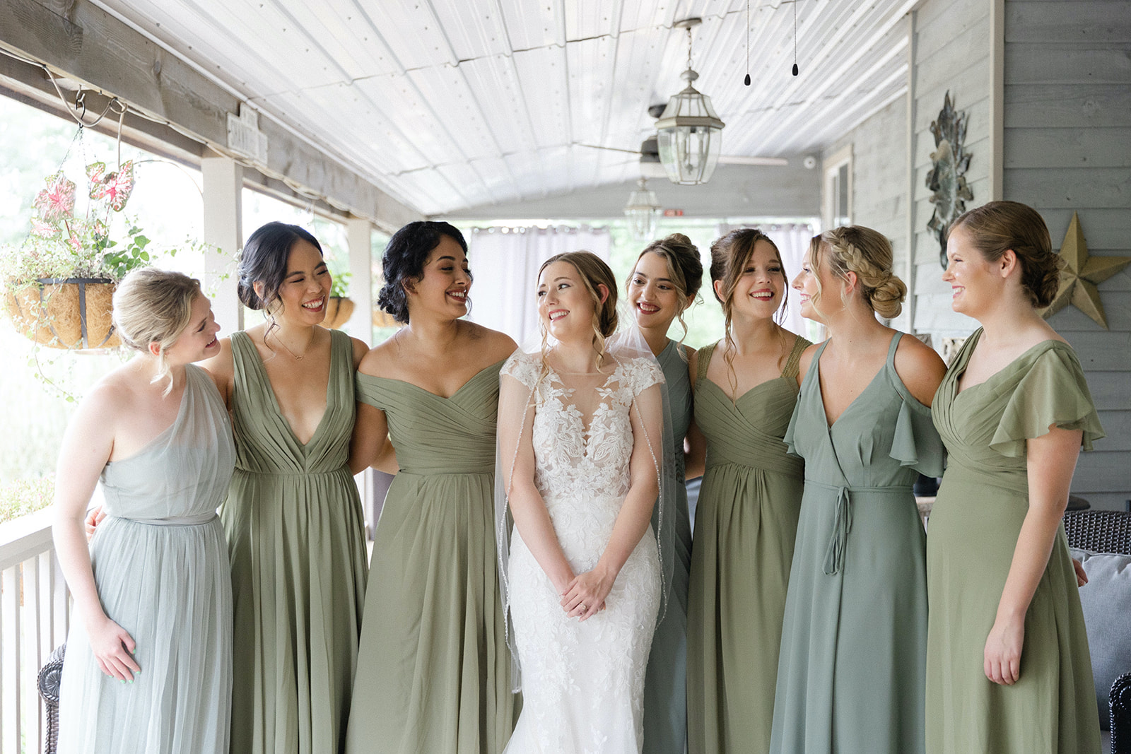 Summer Wedding Colors for Bridal Party