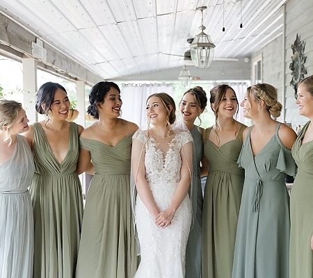 Summer Wedding Colors for Bridal Party