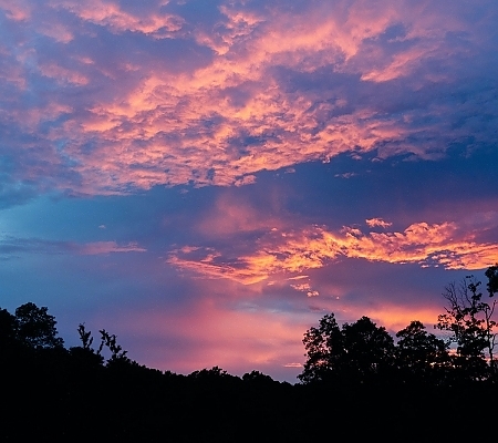 Sunset at Cold Creek Farm