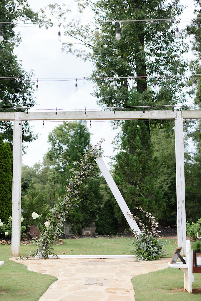 Triangle Wedding Altar