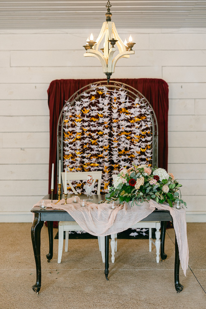 Unique Sweetheart Table