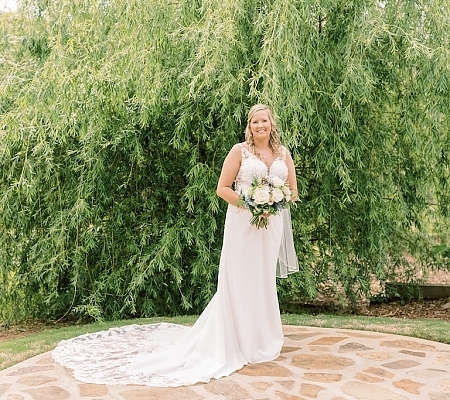 Wedding Photos with Willow Tree