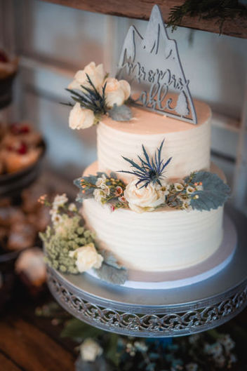 Winter Wedding Cake