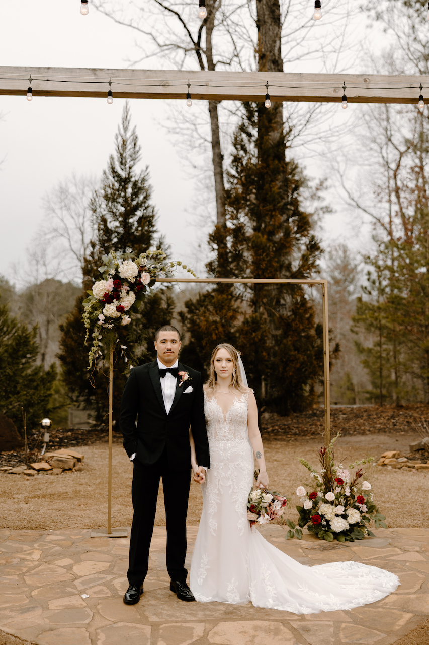 Winter Wedding Outdoor Photos