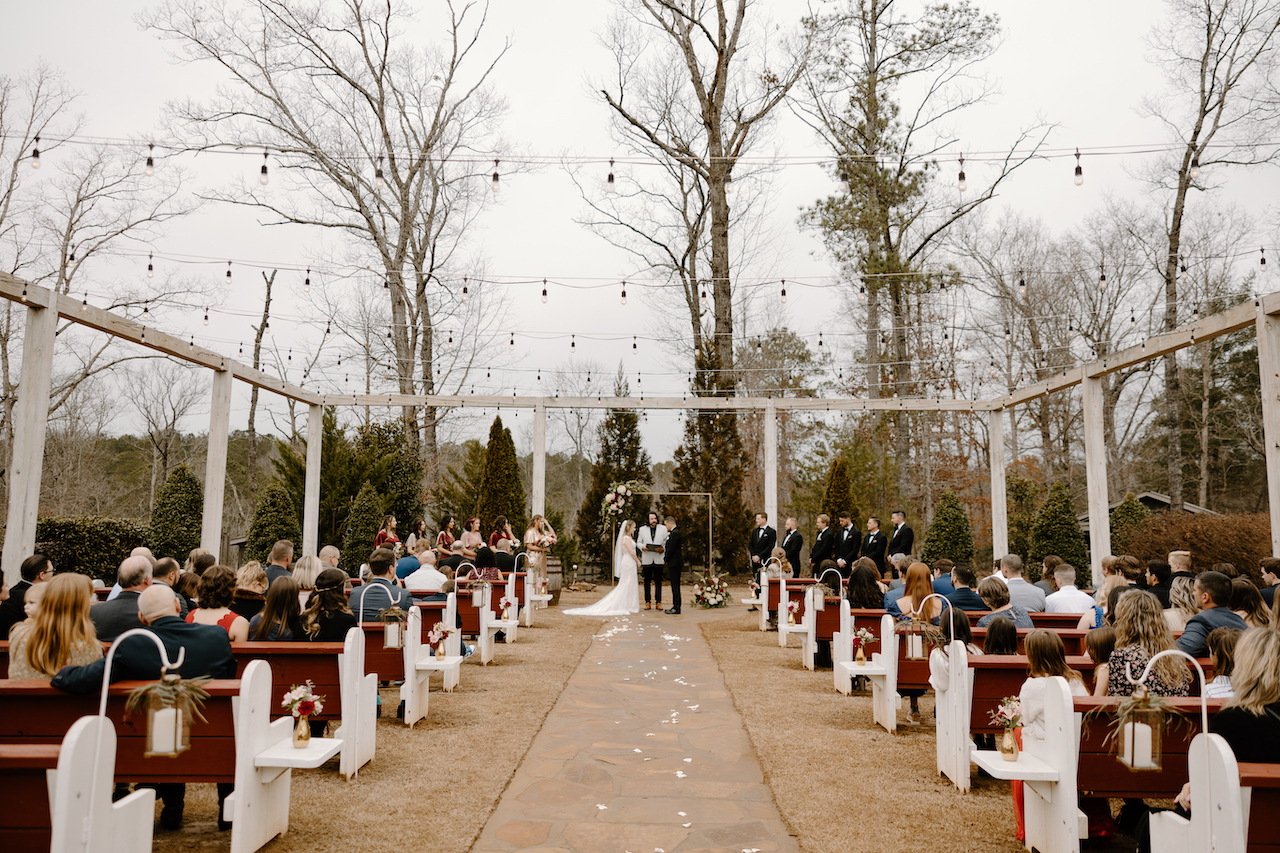 Winter Wedding at Cold Creek Farm