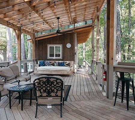 Comfortable Porch Space