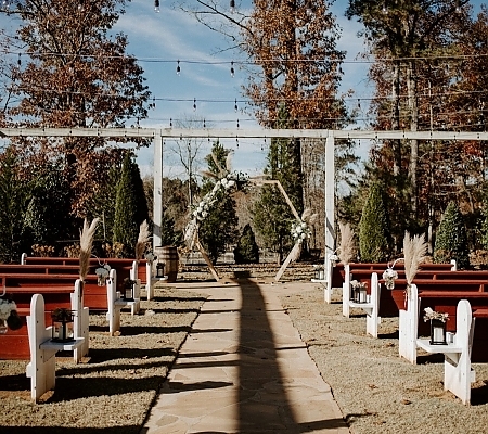 Fall Wedding Altar