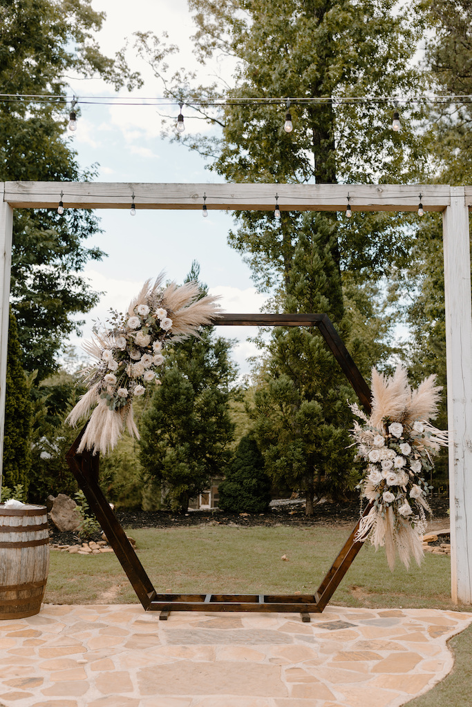 Spring Wedding Altar Design