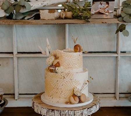 Spring Wedding Cake