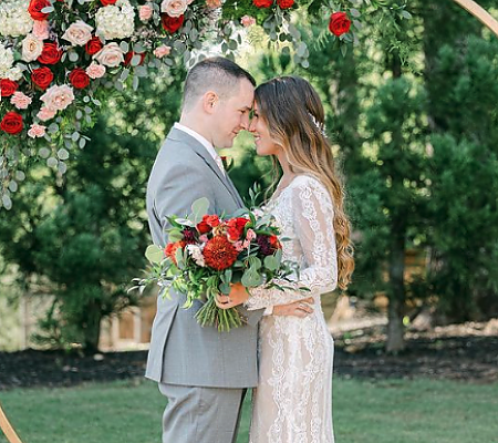 Summer Wedding Altar