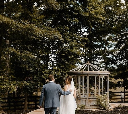 Wedding Photos at Gazebo