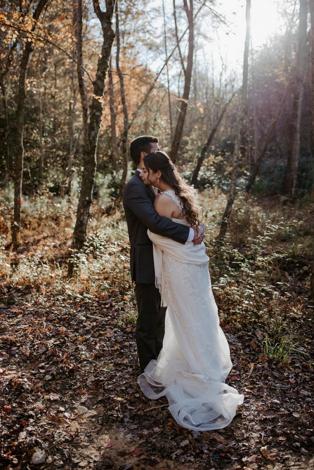 Wedding Photos in the Forest
