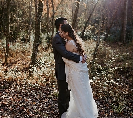 Wedding Photos in the Forest